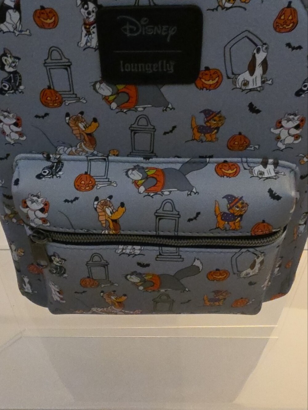 Loungefly Disney Dogs Graveyard Backpack NWT. - Picture 7 of 13